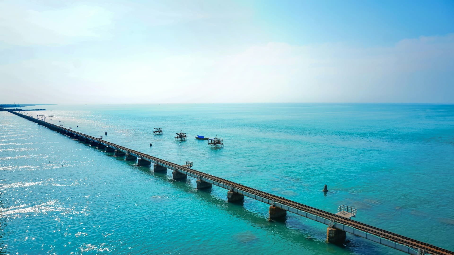 Pamban Bridge Background